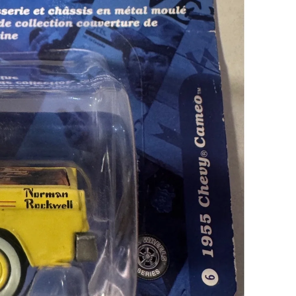 Johnny Lightning Saturday Evening Post 1955 Chevy Cameo Yellow Norman Rockwell